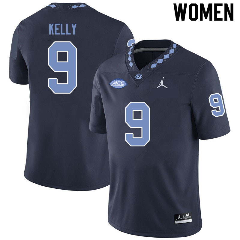 Jordan Brand Women #9 Cam'Ron Kelly North Carolina Tar Heels College Football Jerseys Sale-Black